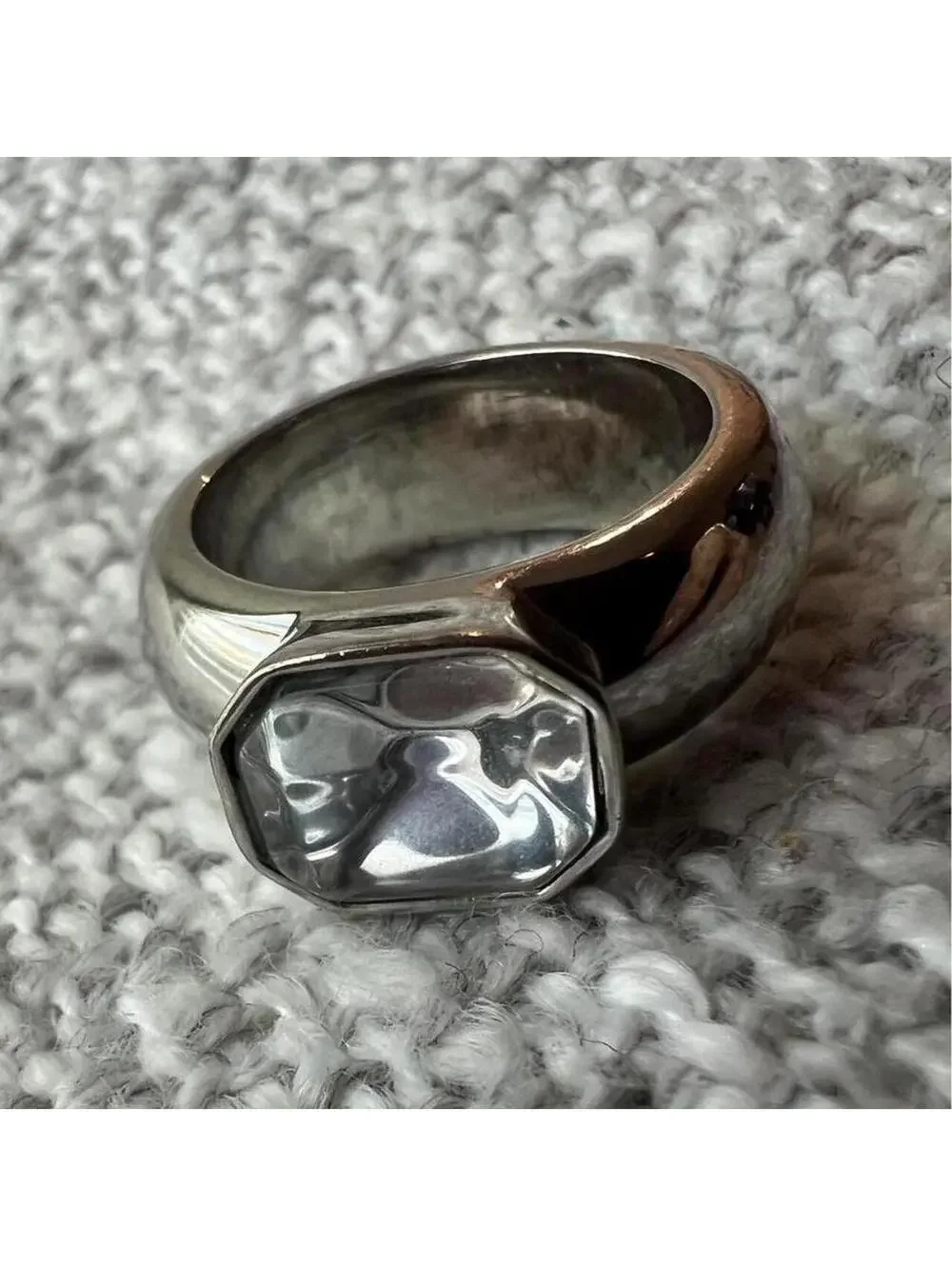 Men's Silver Tone Ring